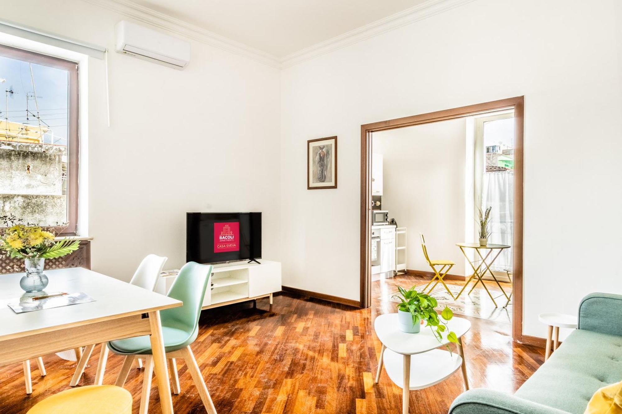 Bacoli Sveva Luxury House - Terrace & Design Apartment Екстериор снимка