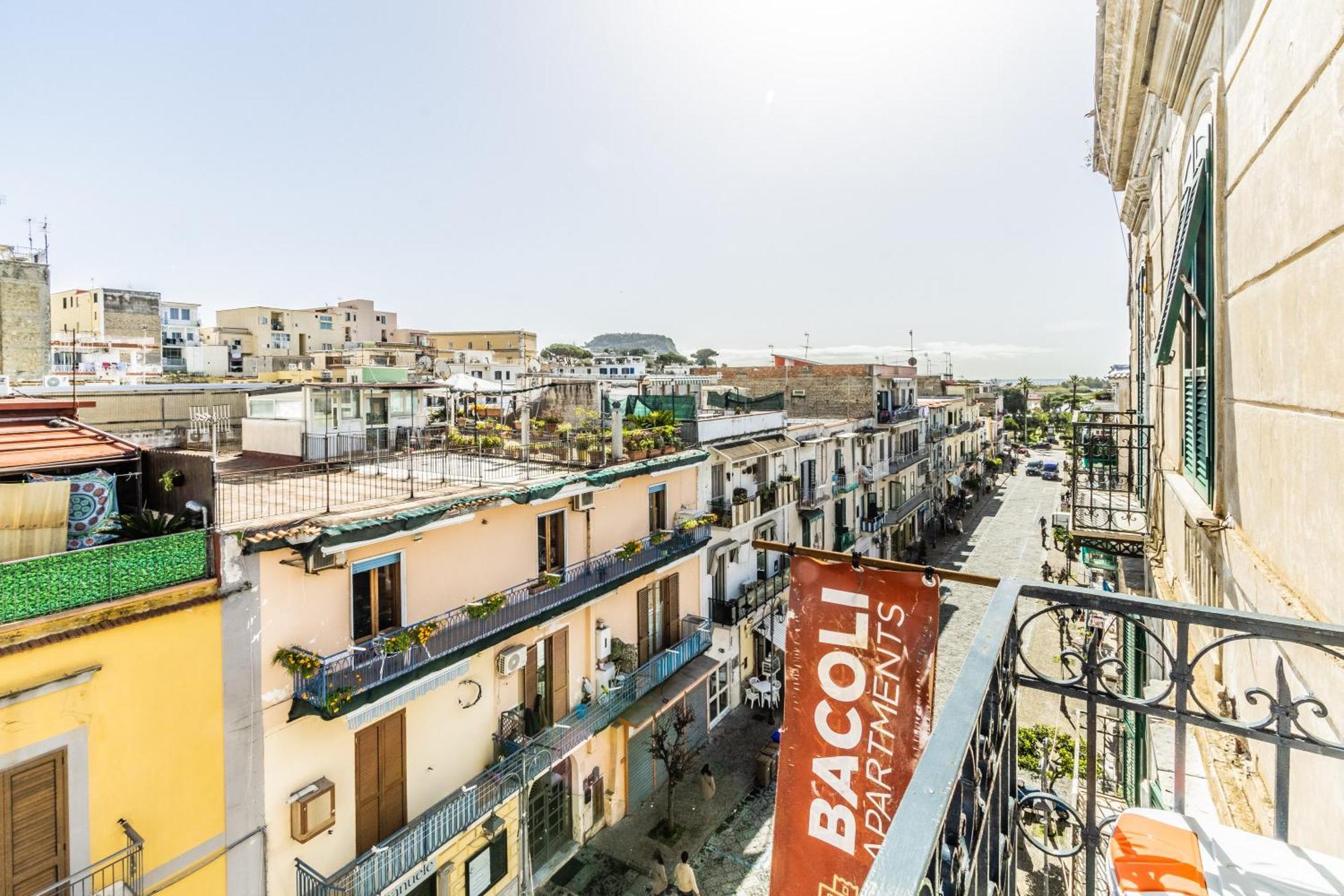 Bacoli Sveva Luxury House - Terrace & Design Apartment Екстериор снимка